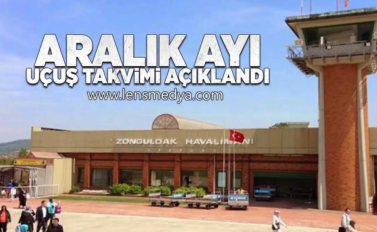 Aralık ayı uçuş takvimi açıklandı!
