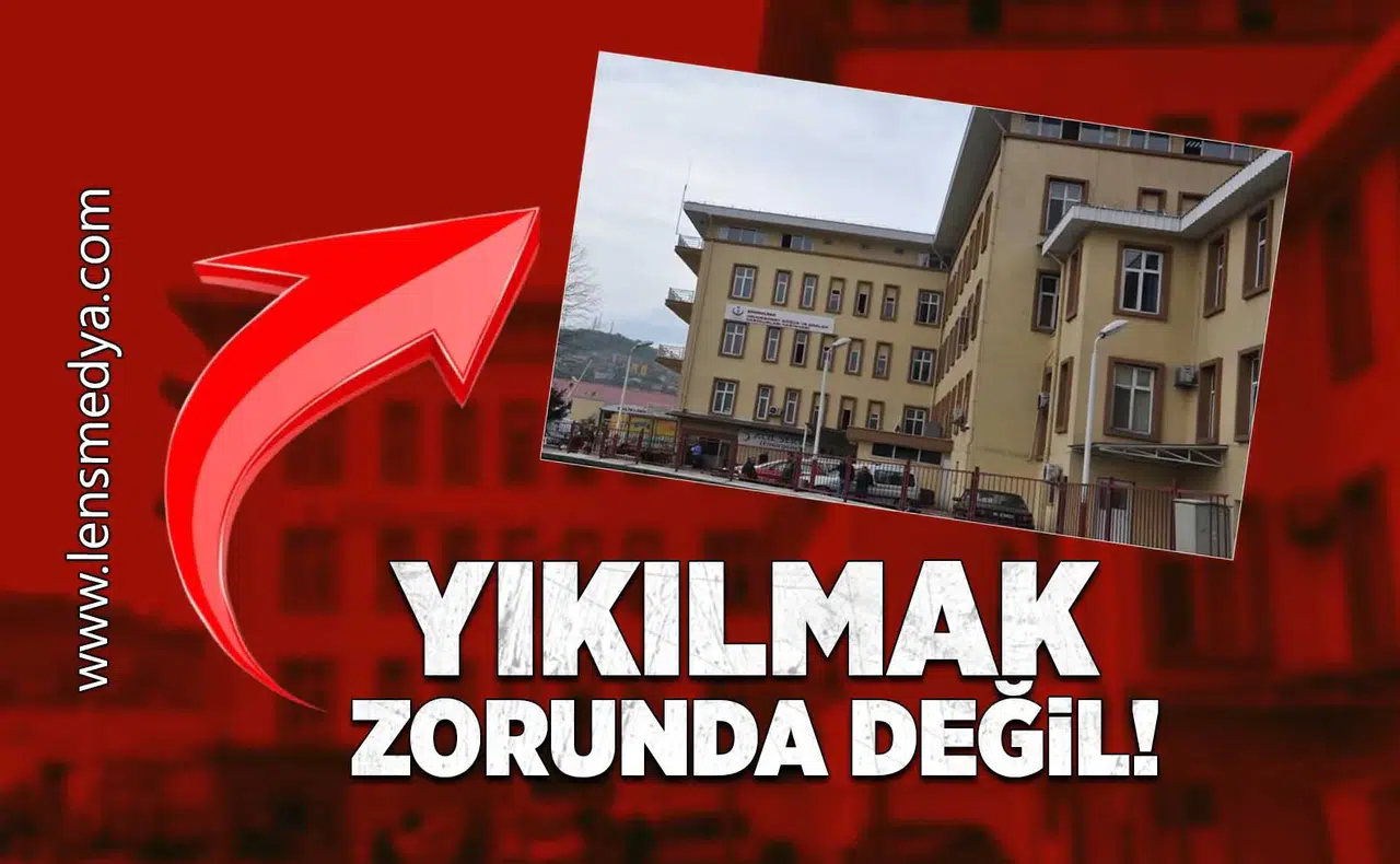 Yıkılmak zorunda değil!
