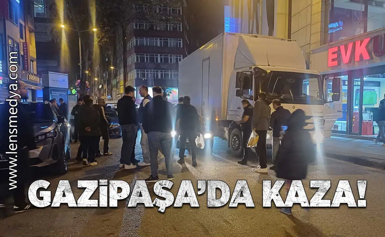 Gazipaşa'da kaza!