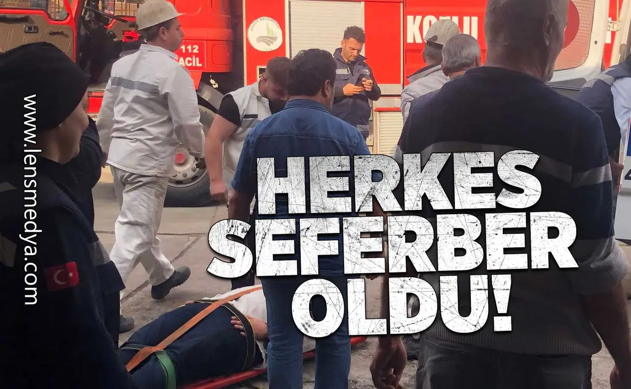 Herkes seferber oldu!