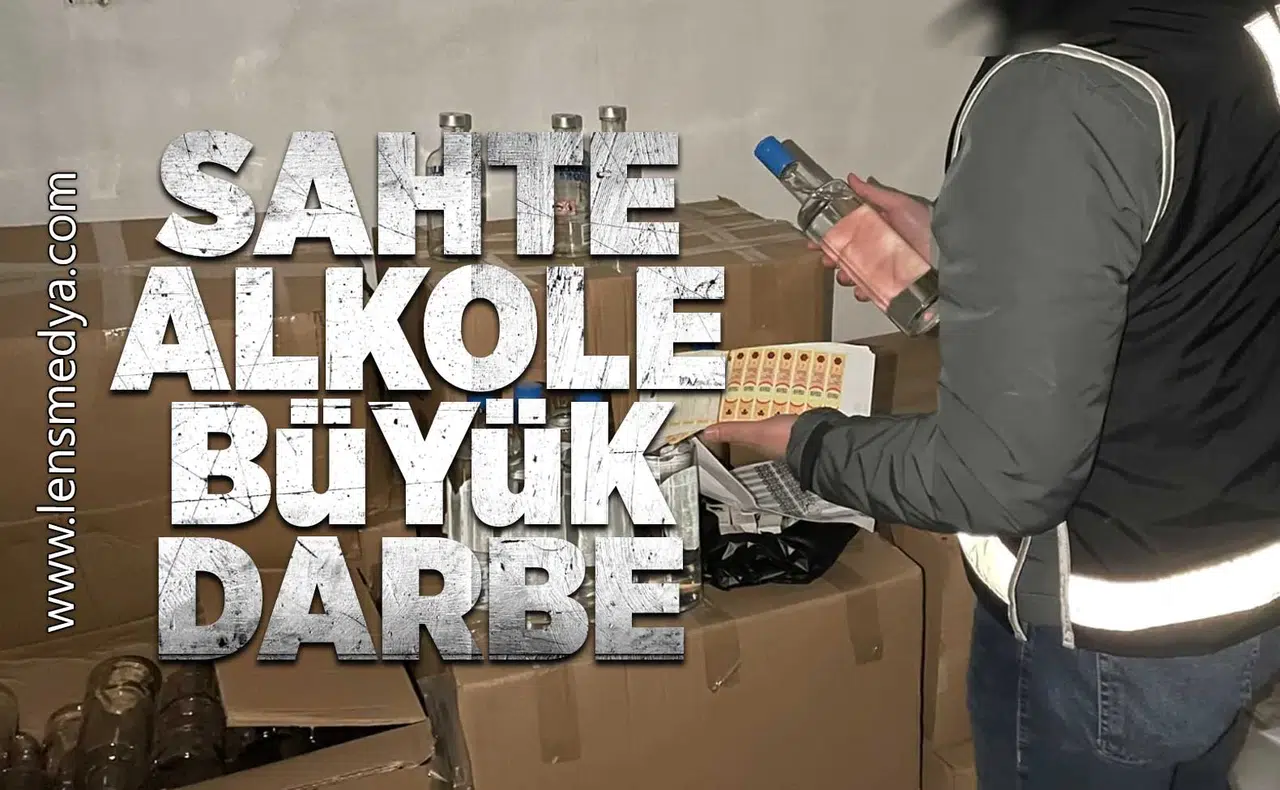 Sahte alkole ağır darbe!