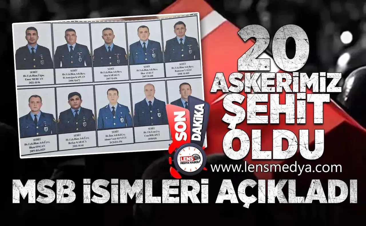 20 Askerimiz şehit oldu!