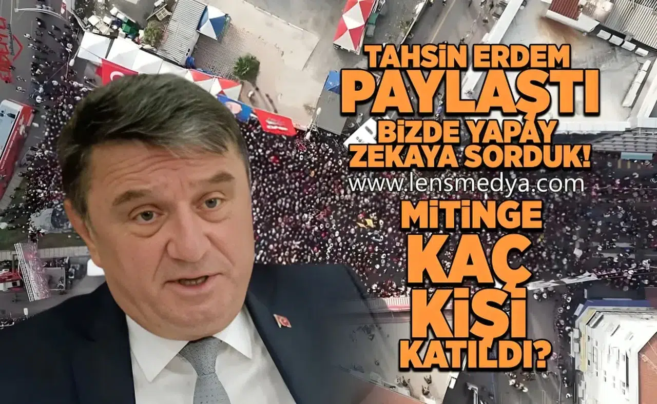 Özel'in Zonguldak mitingine kaç kişi katıldı?