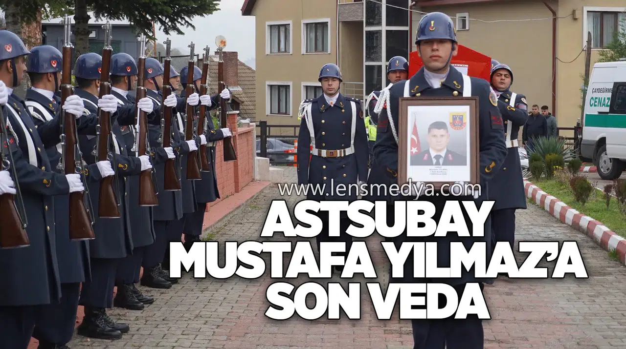 Astsubay Mustafa Yılmaz’a Son Veda