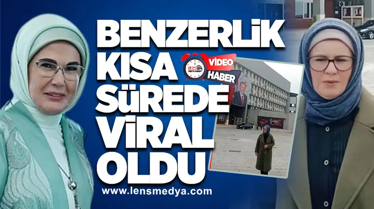 Benzerlik kısa sürede viral oldu