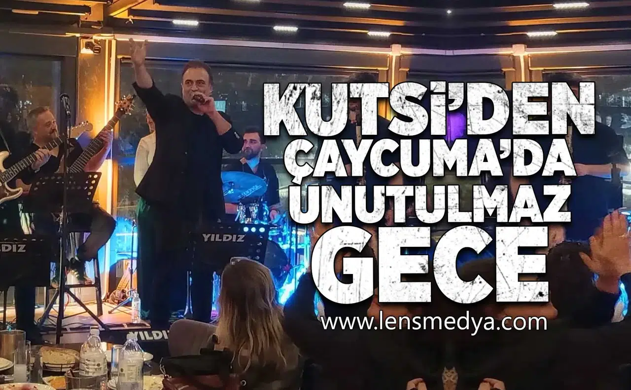Kutsi'den Çaycuma'da unutulmaz gece!