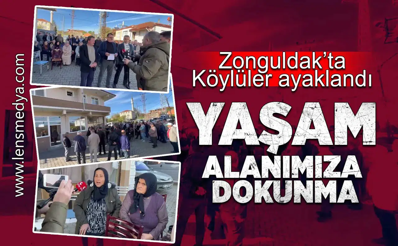 "Yaşam alanımıza dokunma!"