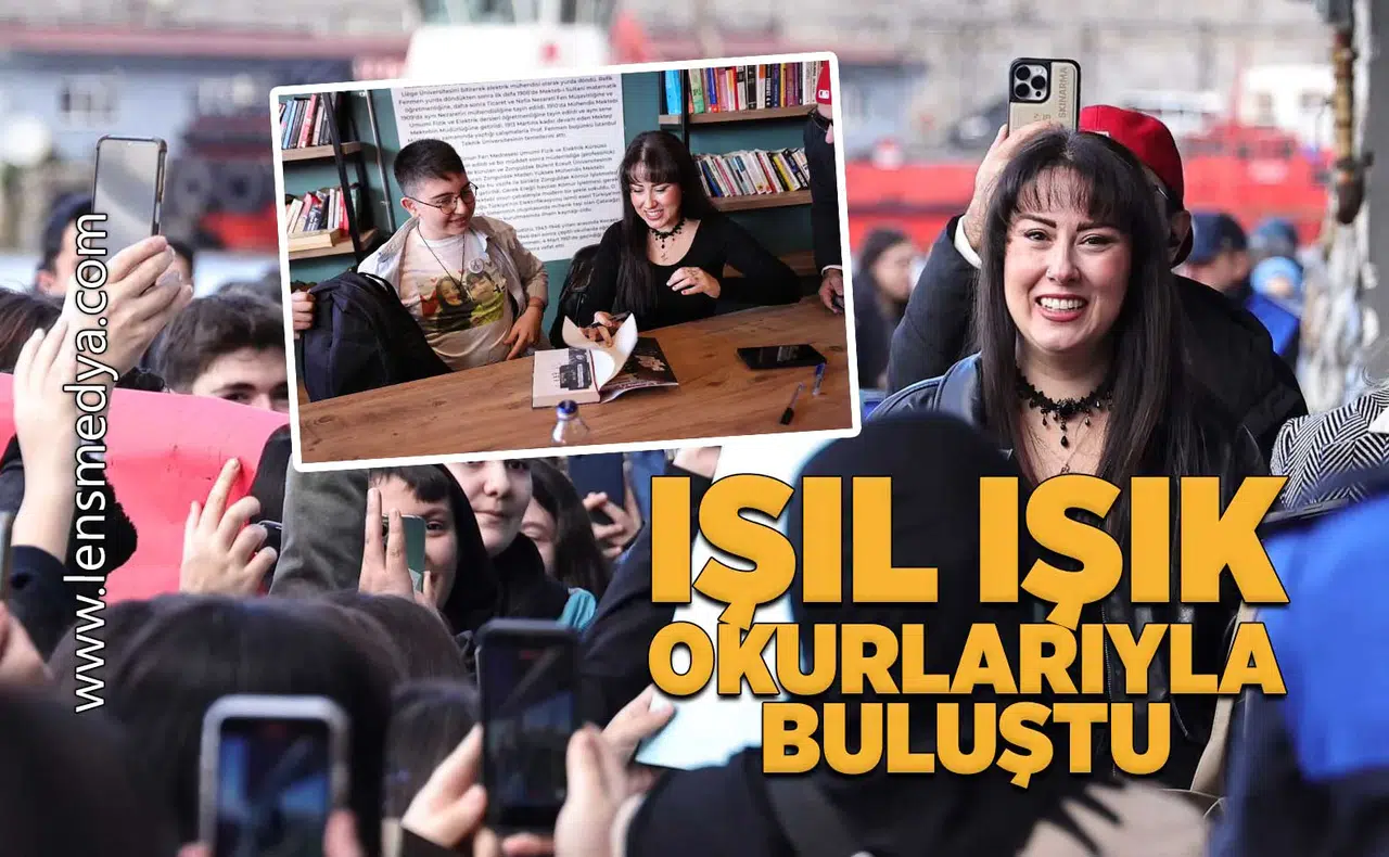 Işıl ışık okurlarıyla buluştu!