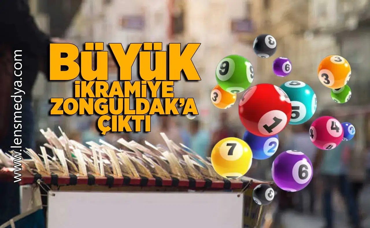 Büyük ikramiye Zonguldak'a çıktı!