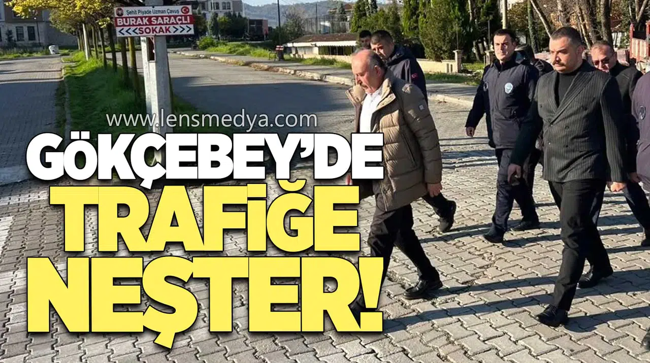 Gökçebey’de Trafiğe Neşter! Başkan Sahada