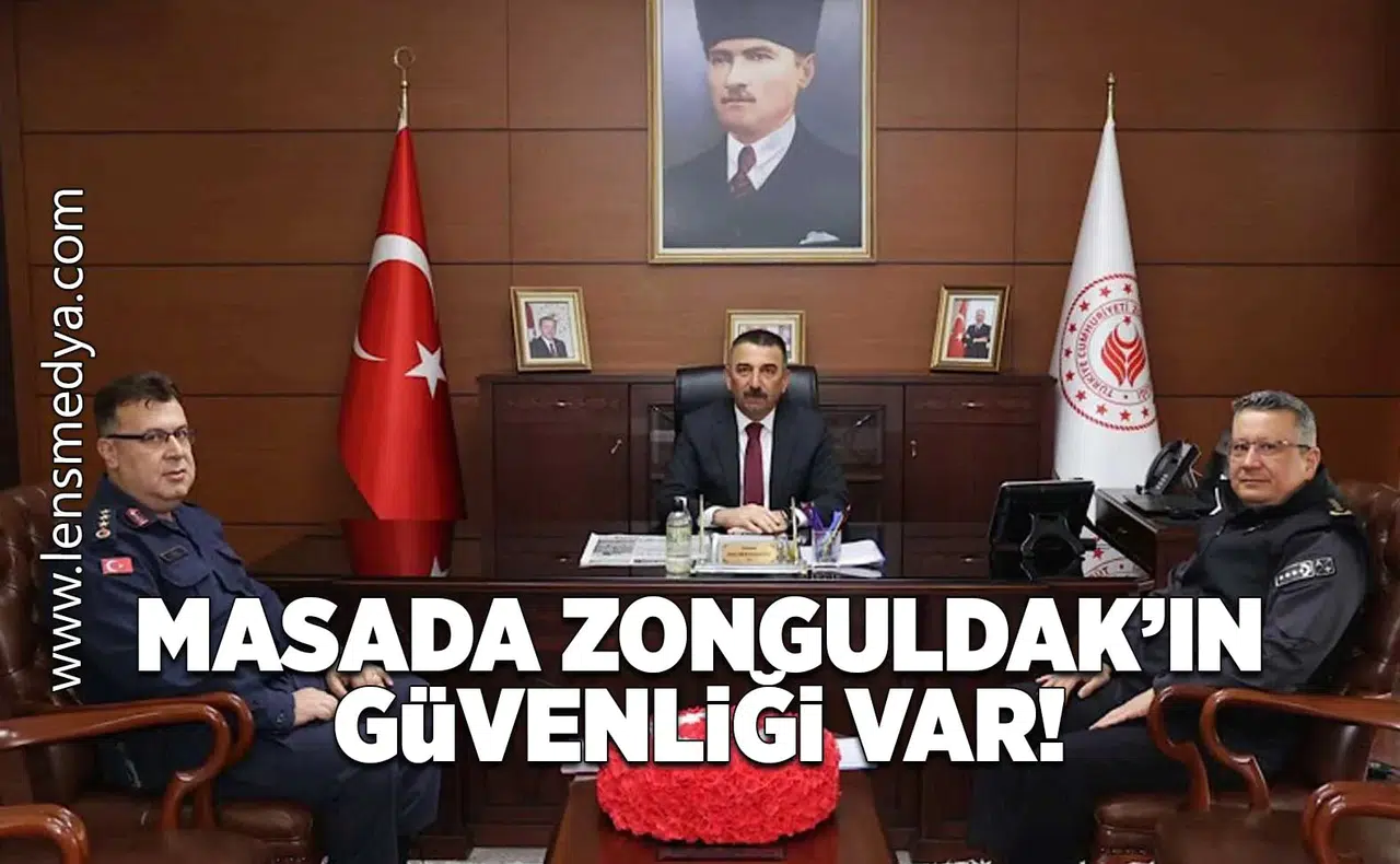 Masada Zonguldak'ın güvenliği var!