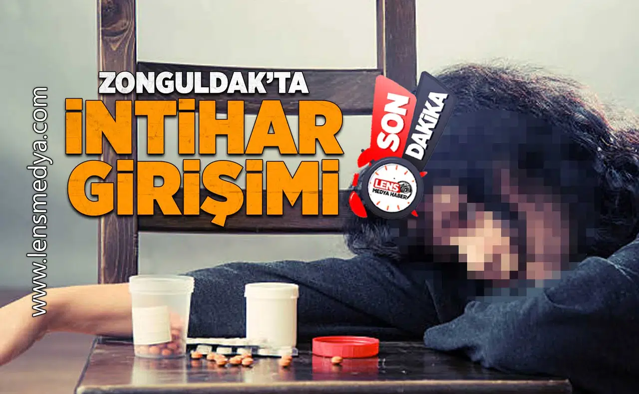 Çok sayıda hap içerek canına kıymak istedi!