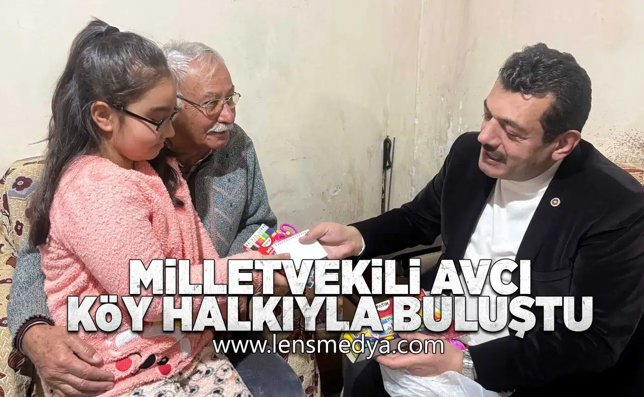 Milletvekili Avcı, köy halkıyla buluştu!