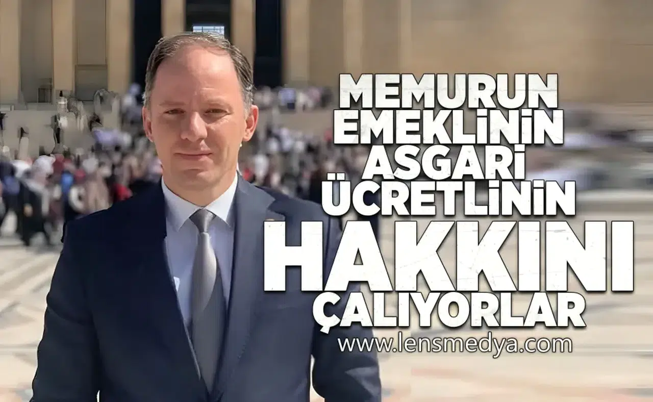 Memurun, emeklinin, asgari ücretlinin hakkını çalıyorlar!
