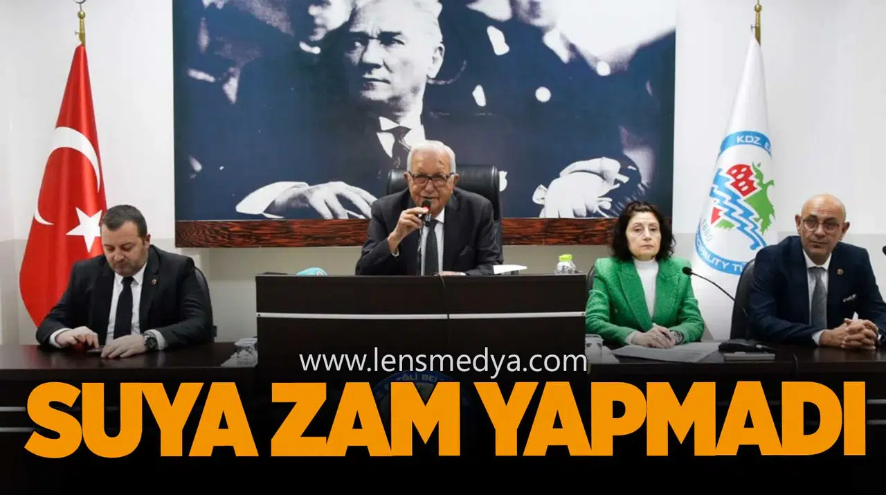 POSBIYIK, 2026 YILINDA SUYA ZAM YAPMADI