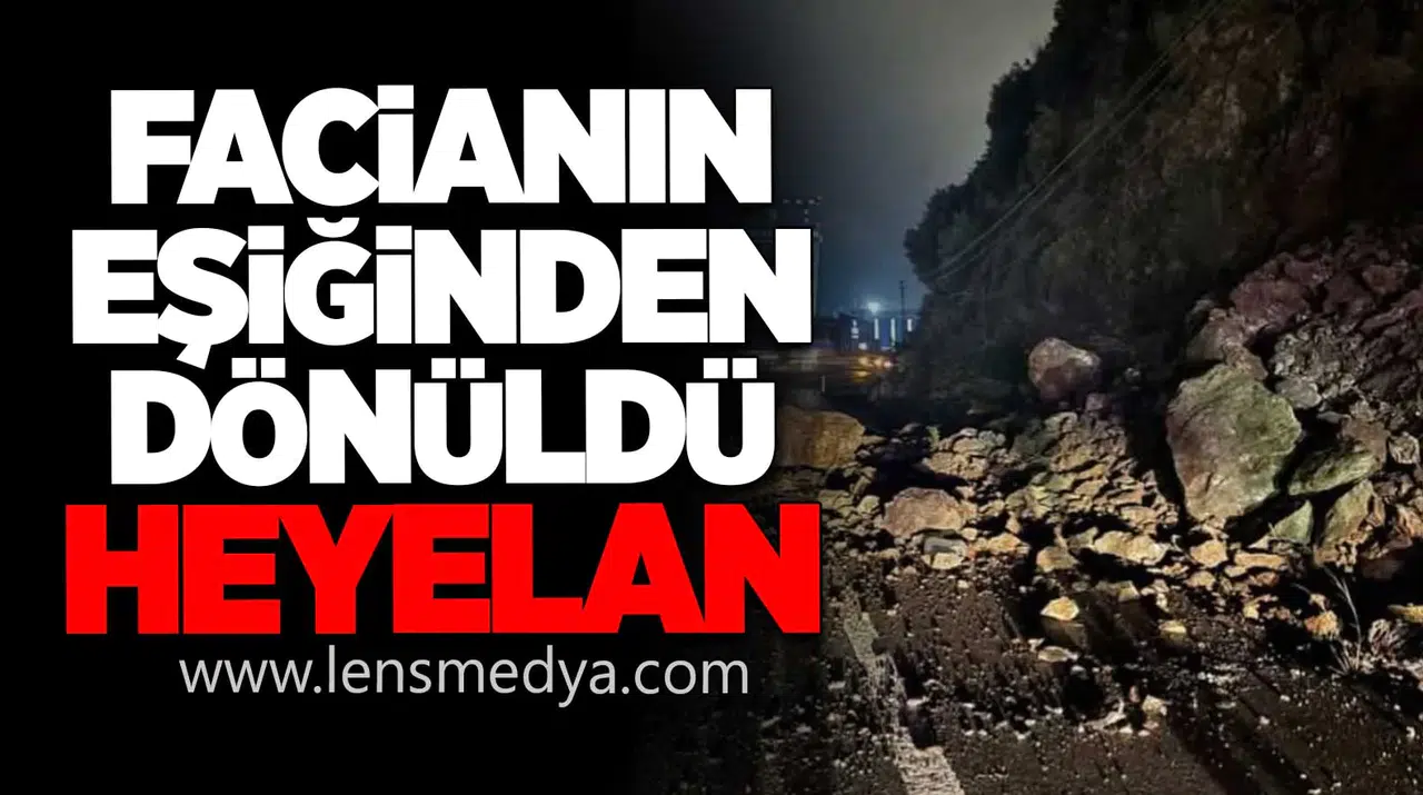 Facianın Eşiğinden Dönüldü: Alaplı–Ereğli Yolunda Heyelan