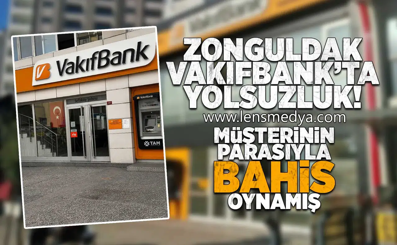 Müşterinin parasıyla bahis oynamış'