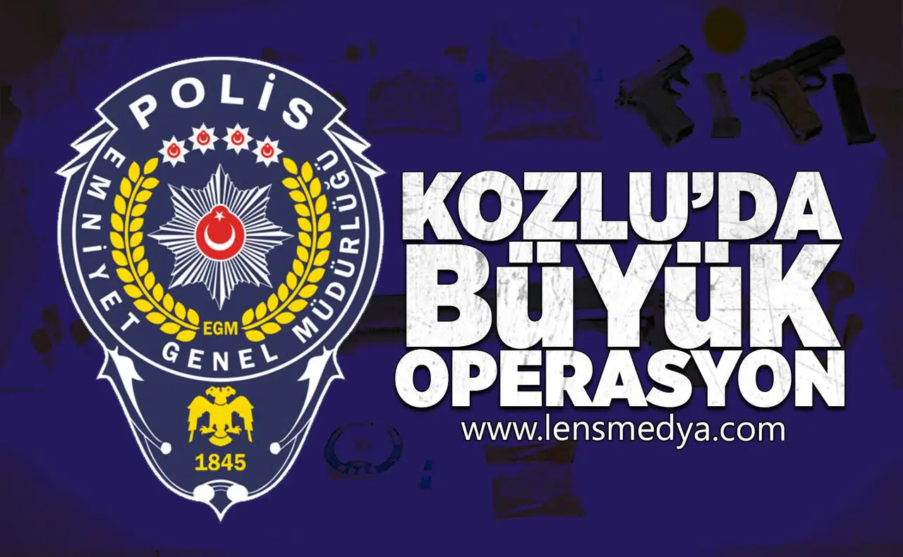 Kozlu'da büyük operasyon!