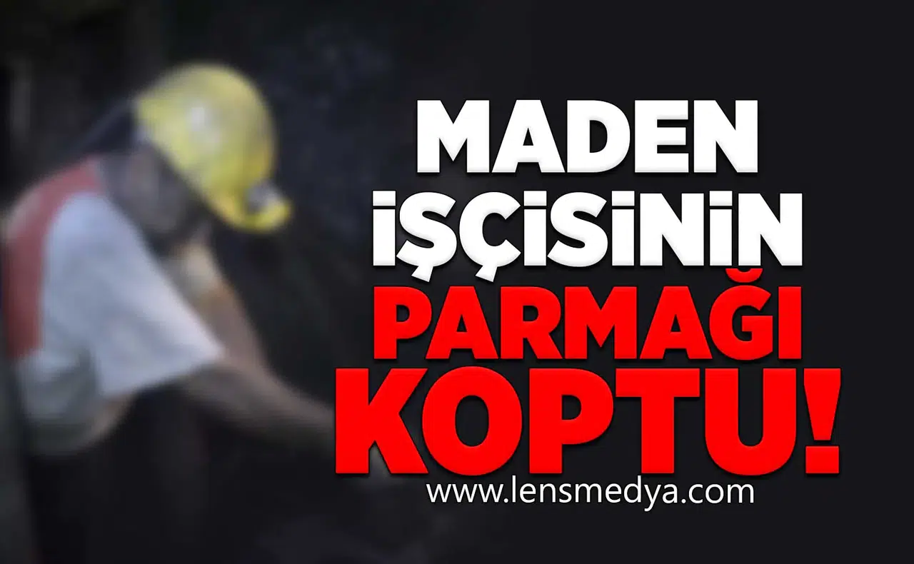 Madencinin Parmağı Koptu!
