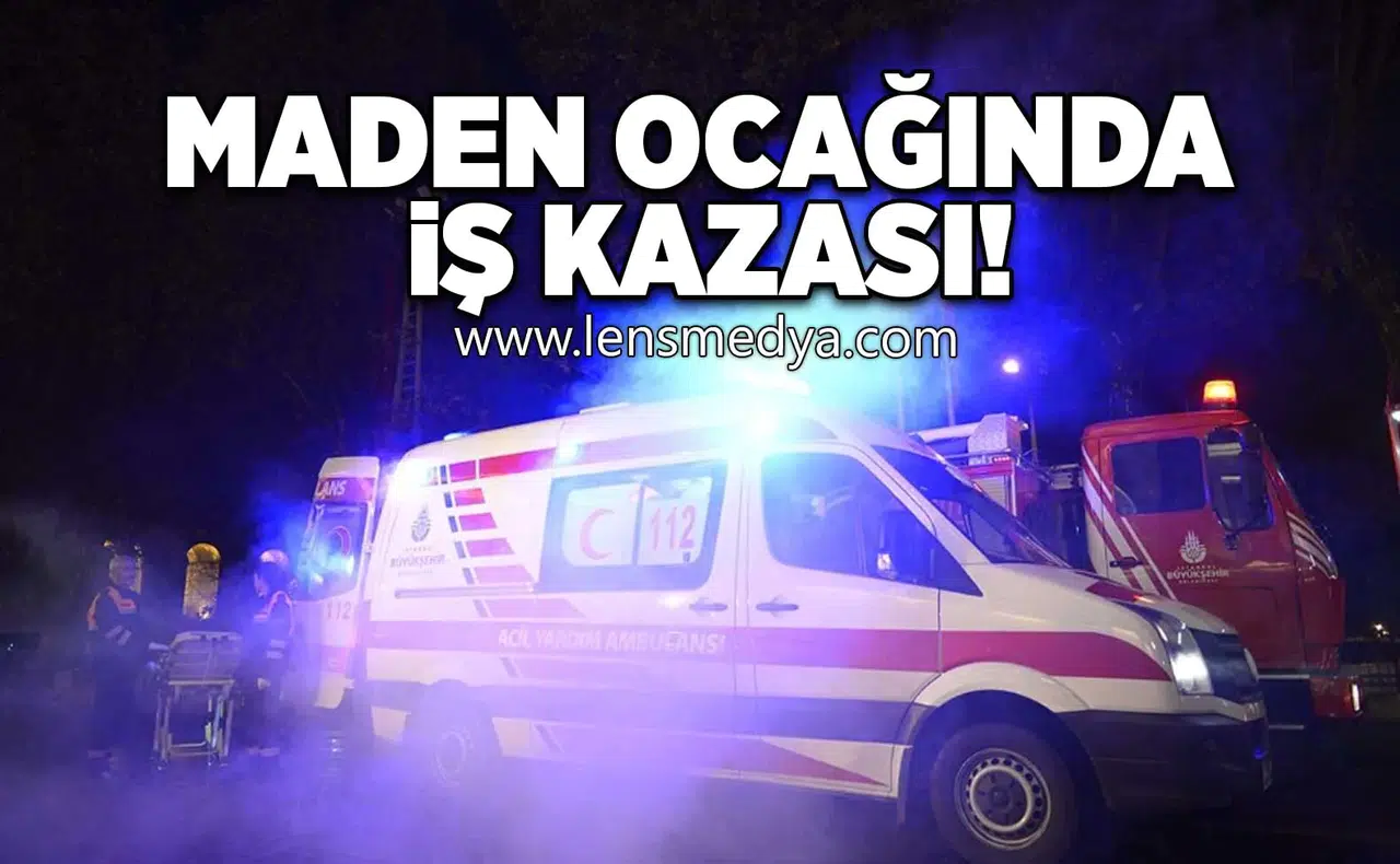 Zonguldak'ta madende iş kazası!