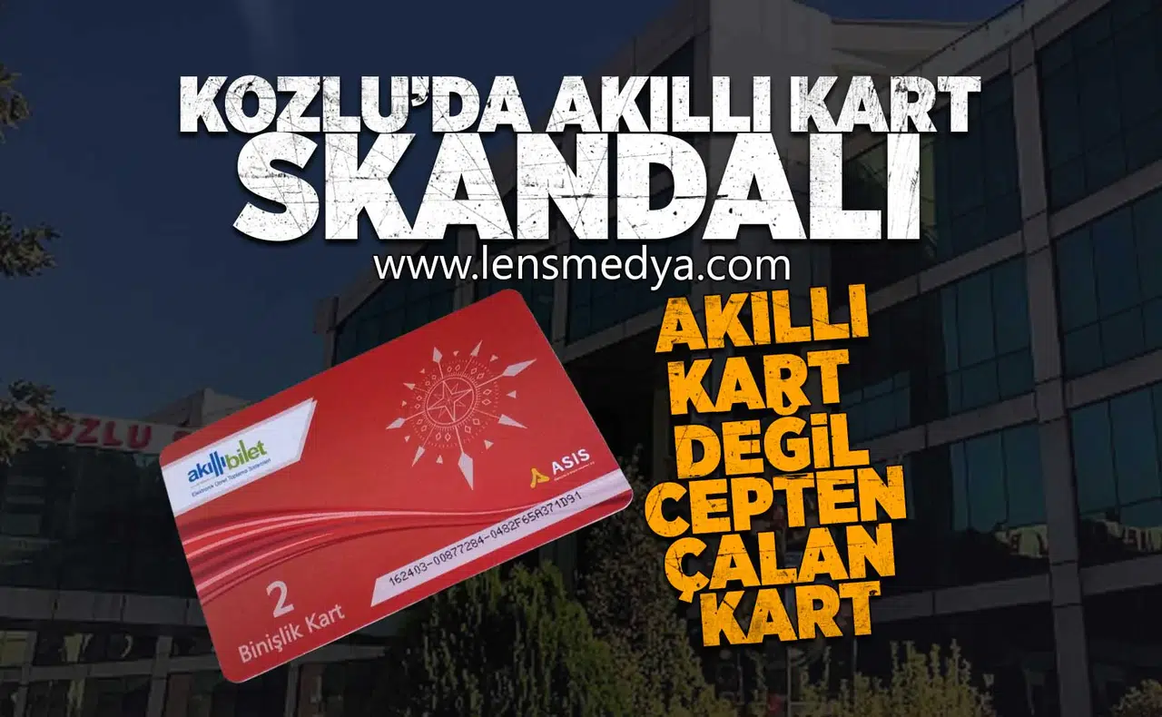 Kozlu'da akıllı kart skandalı!