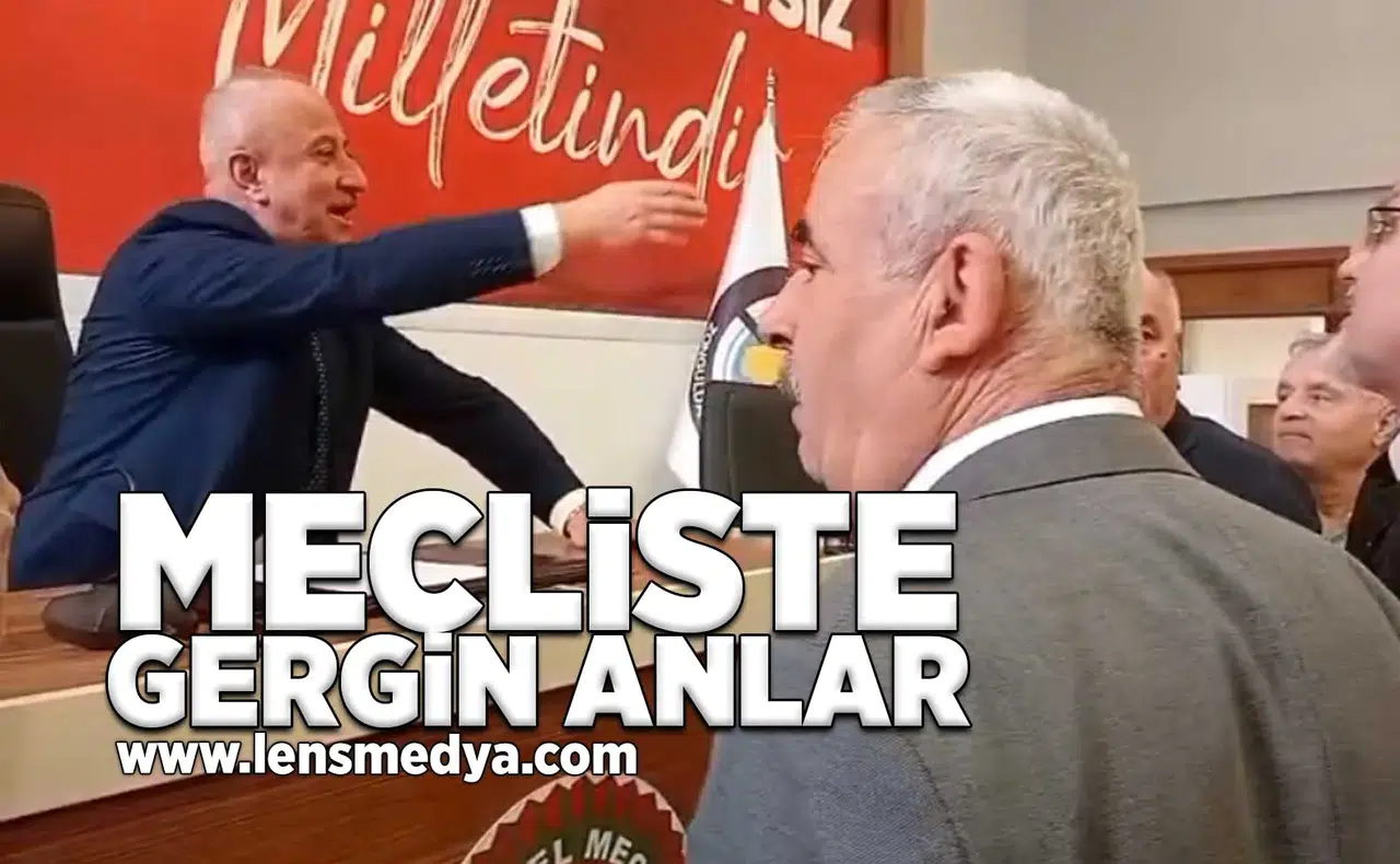 Mecliste gergin anlar!