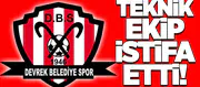 Devrek Belediyespor’da şok ayrılık!