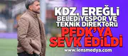Kdz. Ereğli Belediyespor ve teknik direktörü PFDK'ya sevk edildi!