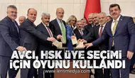 Avcı, HSK Üye Seçimi İçin Oyunu Kullandı