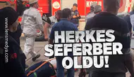 Herkes seferber oldu!