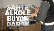 Sahte alkole ağır darbe!