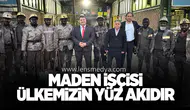 GMİS, DÜNYA MADENCİLER GÜNÜNDE ÜYELERİYLE BİR ARADA