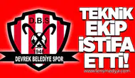Devrek Belediyespor’da şok ayrılık!