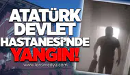 Atatürk Devlet Hastanesi'nde yangın