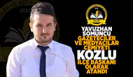Yavuzhan Somuncu Gazeteciler ve Medyacılar Cemiyeti Kozlu İlçe Başkanı olarak atandı!