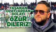 Yaşanan olaylardan dolayı özür dileriz!