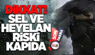 Zonguldak’ta kuvvetli sağanak uyarısı!