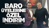 BARO ÜYELERİNE ÖZEL İNDİRİM