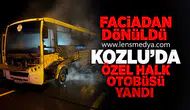 Kozlu'da faciadan kıl payı dönüldü!