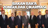 Bakan Bak’a Zonguldak Çıkarması