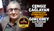 Çağlayan, Gazeteciler ve Medyacılar Cemiyeti Gökçebey İlçe Başkanı olarak atandı!