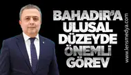 Prof. Dr. Bahadır’a Ulusal Düzeyde Önemli Görev