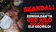 Skandal... Zonguldak'ta 450 kilo kokmuş et ele geçirildi!