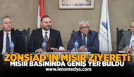 ZONSİAD'ın Mısır ziyareti, Mısır basınında geniş yer buldu!