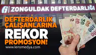 Zonguldak Defterdarlığı çalışanlarına rekor promosyon!