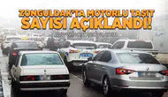 Zonguldak'ta Motorlu Taşıt Sayısı Açıklandı!