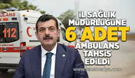 AK Parti Zonguldak Milletvekili Muammer Avcı’dan Ambulans Müjdesi