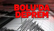 Bolu'da deprem!