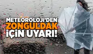 Meteoroloji'den Zonguldak için Uyarı!