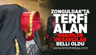 Zonguldak'ta terfi alan hakimler ve savcılar belli oldu